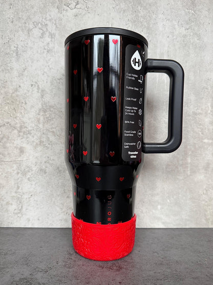 The Baroque Collection - Rouge - Silicone Tumbler Boot 20-40oz