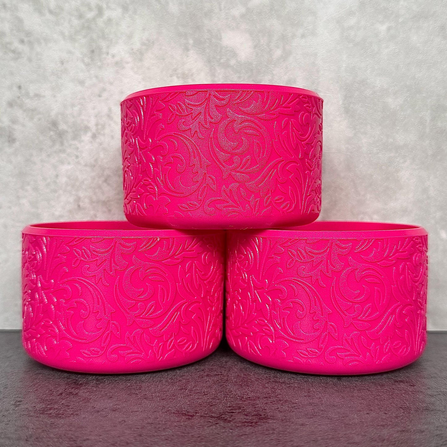 The Baroque Collection - Dragonfruit - Silicone Tumbler Boot 20-40oz