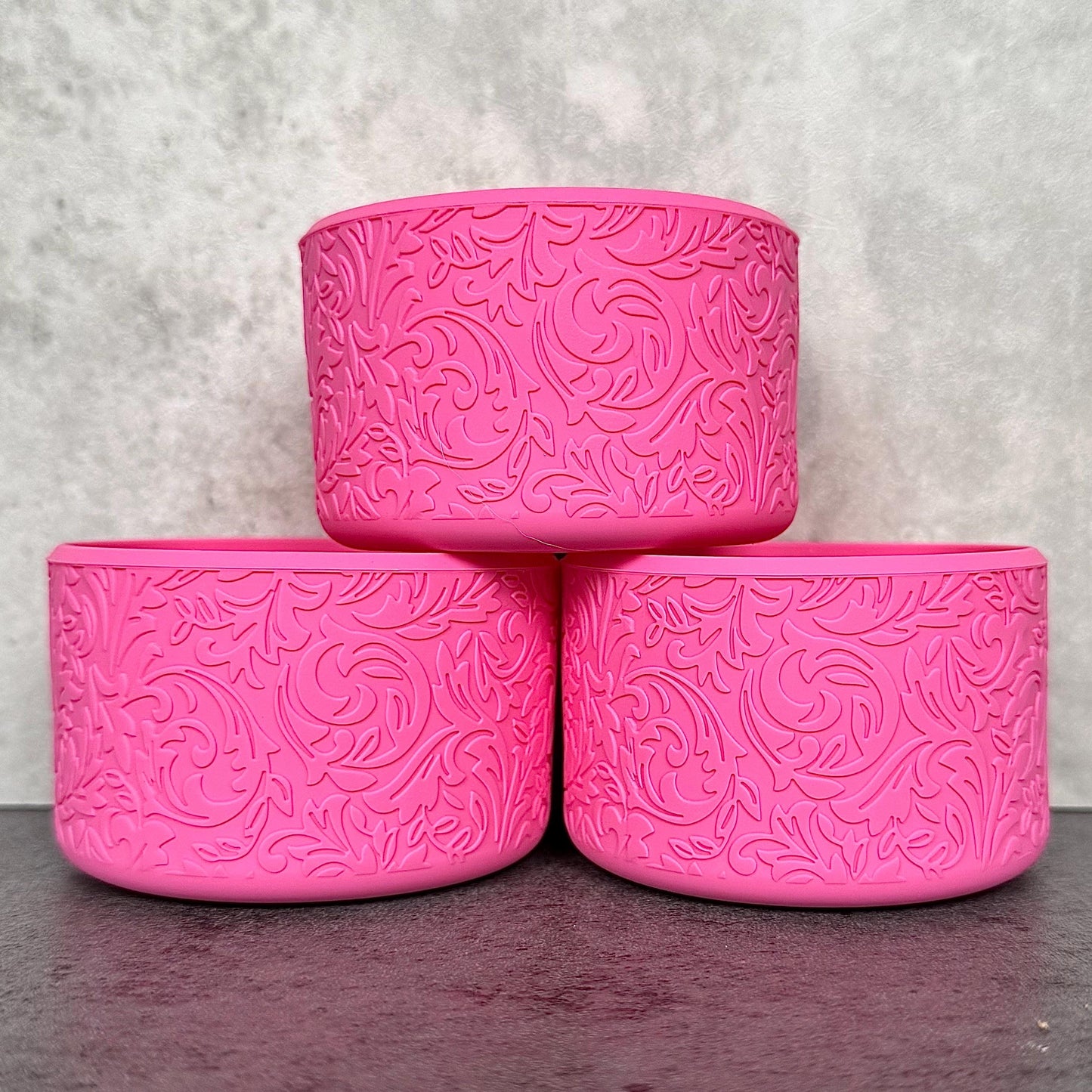 The Baroque Collection - Azalea - Silicone Tumbler Boot 20-40oz