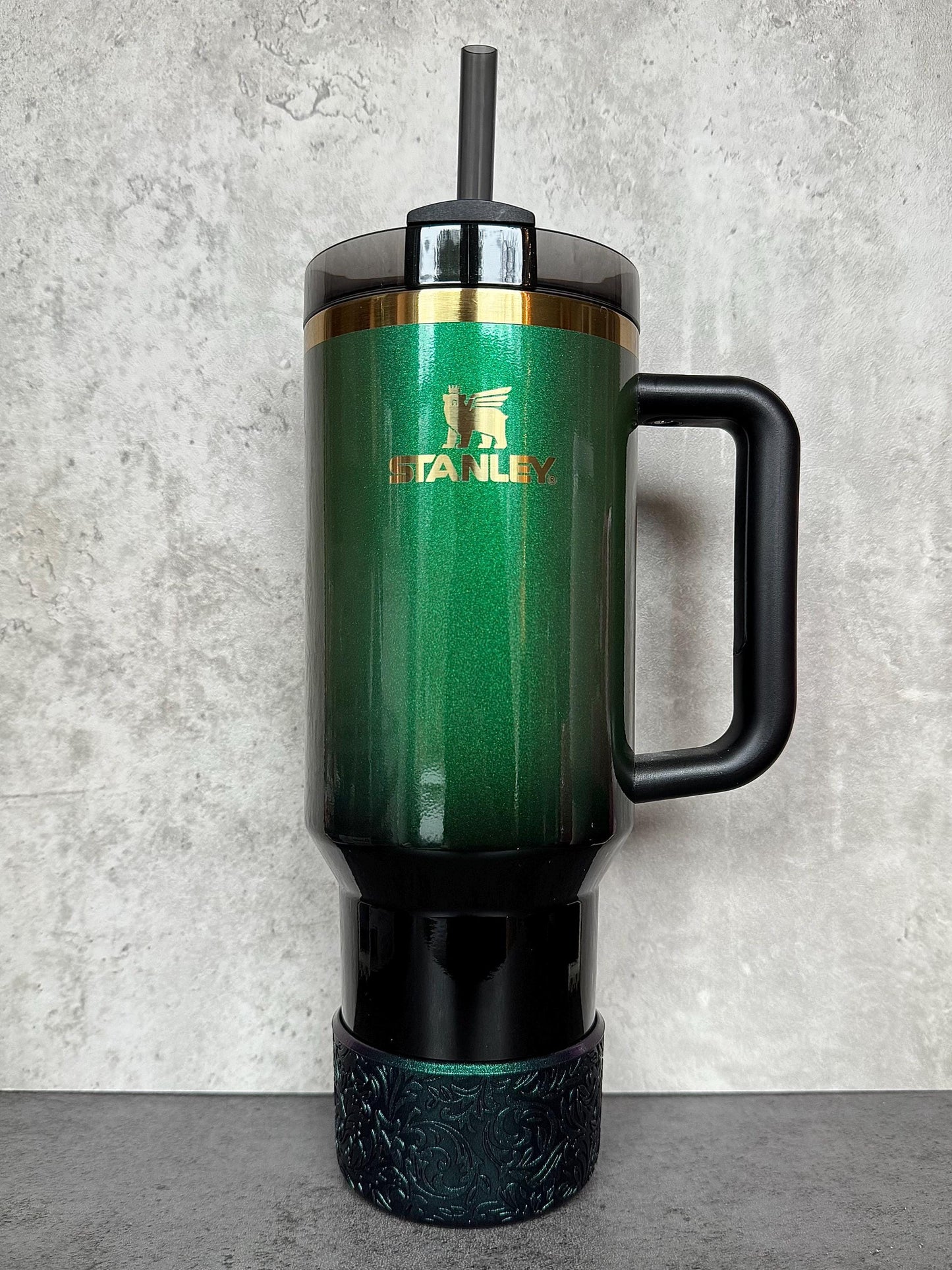 The Baroque Collection - Mermaid Chroma Metallic - Silicone Tumbler Boot 20-40oz