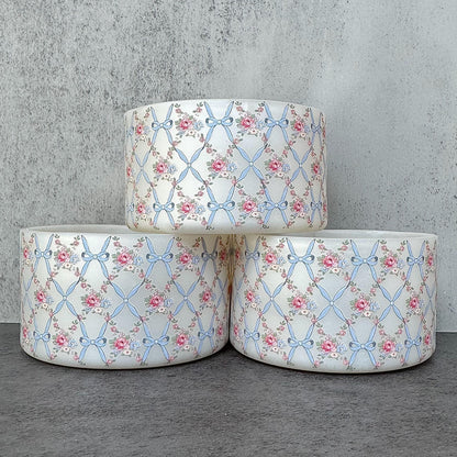 Ribbon Rosettes Collection - Belle and Sage Co. x Grit & Grace - Silicone Tumbler Boot 20-40oz