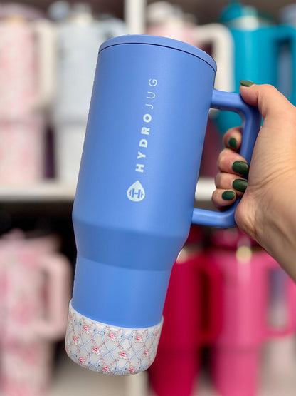Ribbon Rosettes Collection - Belle and Sage Co. x Grit & Grace - Silicone Tumbler Boot 20-40oz