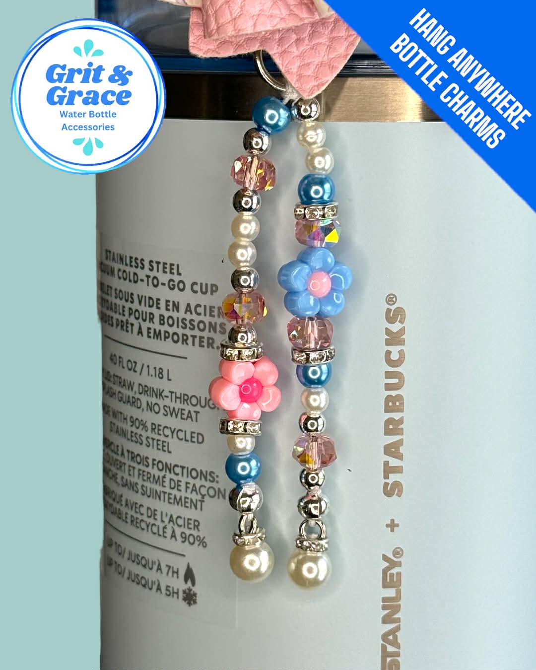 Ribbon Rosettes Collection - Belle and Sage Co. x Grit & Grace - Silicone Tumbler Boot 20-40oz