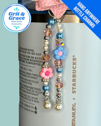 Ribbon Rosettes Collection - Belle and Sage Co. x Grit & Grace - Silicone Tumbler Boot 20-40oz