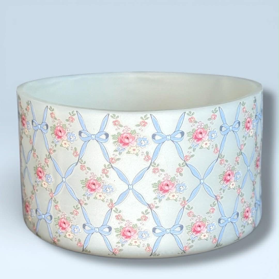 Ribbon Rosettes Collection - Belle and Sage Co. x Grit & Grace - Silicone Tumbler Boot 20-40oz
