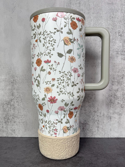 The Baroque Collection - Sand - Silicone Tumbler Boot 20-40oz