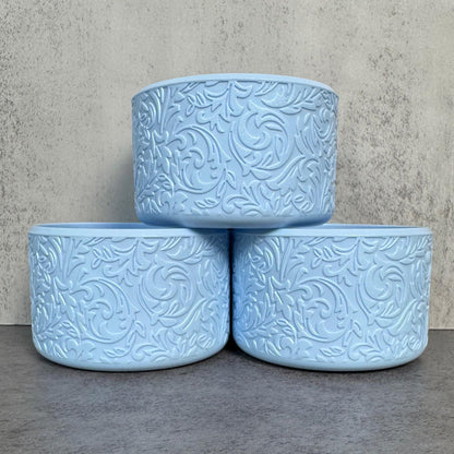 The Baroque Collection - French Blue - Silicone Tumbler Boot 20-40oz