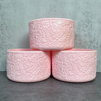 The Baroque Collection - Pink Blush - Silicone Tumbler Boot 20-40oz