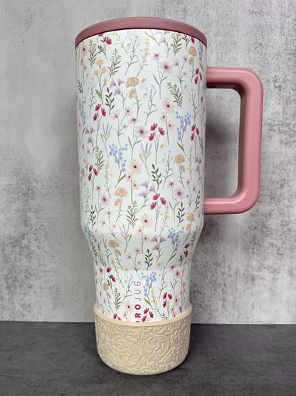 The Baroque Collection - Sand - Silicone Tumbler Boot 20-40oz