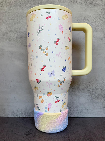 The Baroque Collection - Buttercream Dreams - Silicone Tumbler Boot 20-40oz
