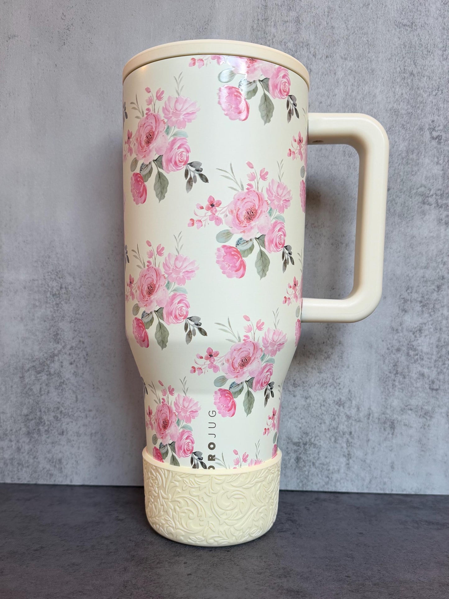 The Baroque Collection - French Vanilla - Silicone Tumbler Boot 20-40oz
