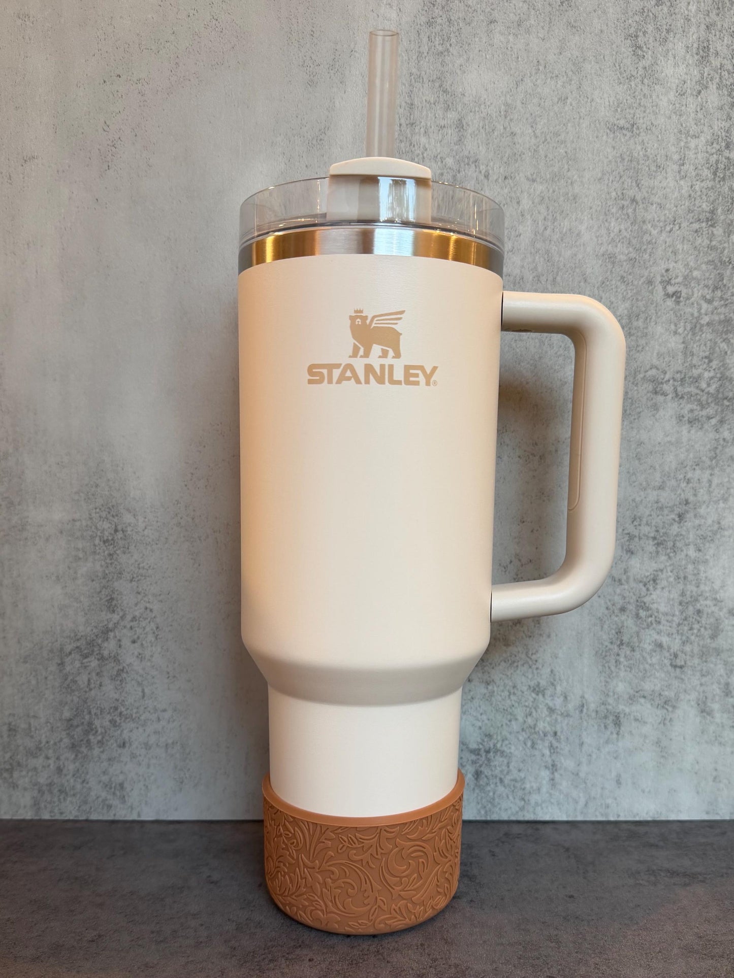 The Baroque Collection - Toffee - Silicone Tumbler Boot 20-40oz