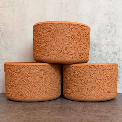 The Baroque Collection - Toffee - Silicone Tumbler Boot 20-40oz