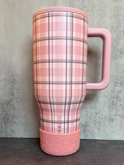 The Baroque Collection - Tea Rose - Silicone Tumbler Boot 20-40oz