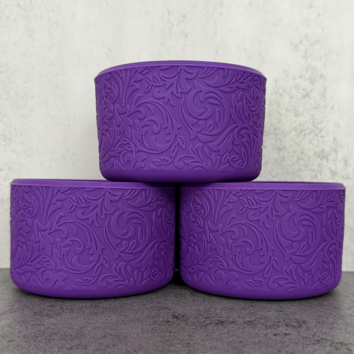 The Baroque Collection - Amethyst - Silicone Tumbler Boot 20-40oz