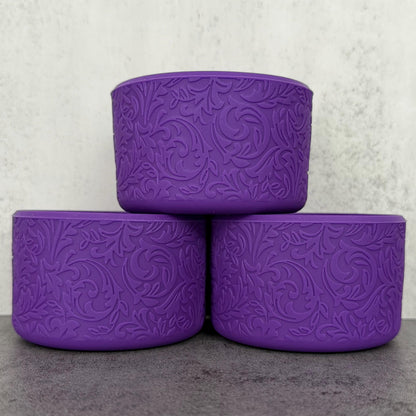 The Baroque Collection - Amethyst - Silicone Tumbler Boot 20-40oz