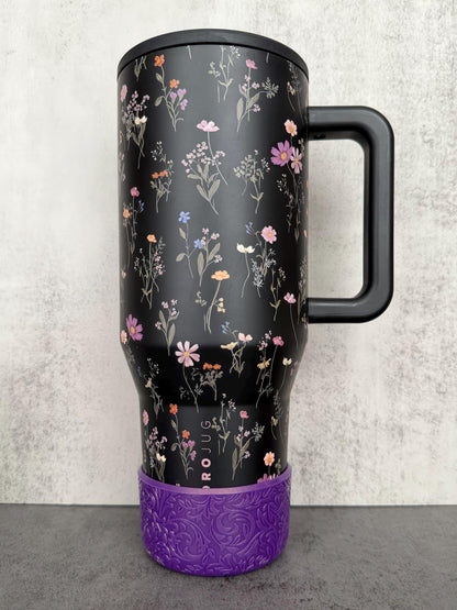 The Baroque Collection - Amethyst - Silicone Tumbler Boot 20-40oz