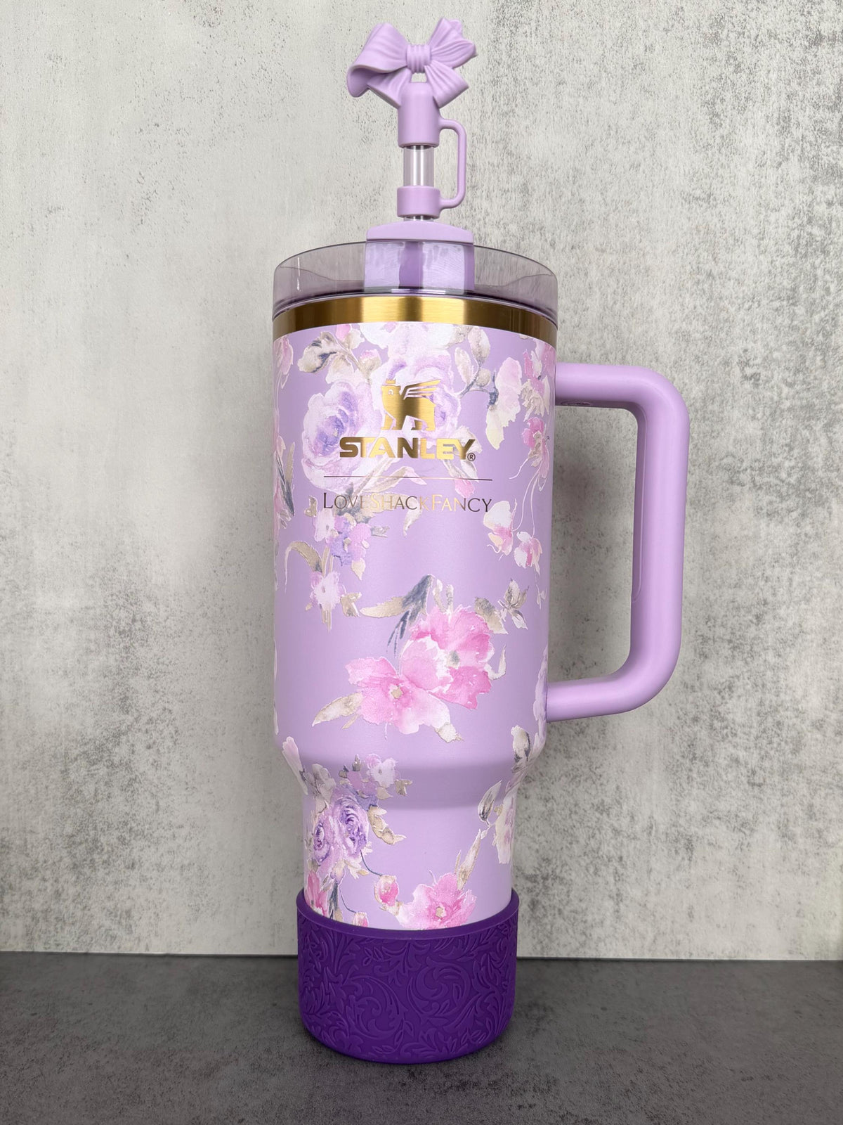 The Baroque Collection - Amethyst - Silicone Tumbler Boot 20-40oz