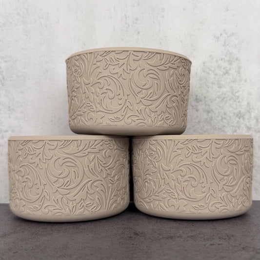 The Baroque Collection - Cashmere - Silicone Tumbler Boot 20-40oz