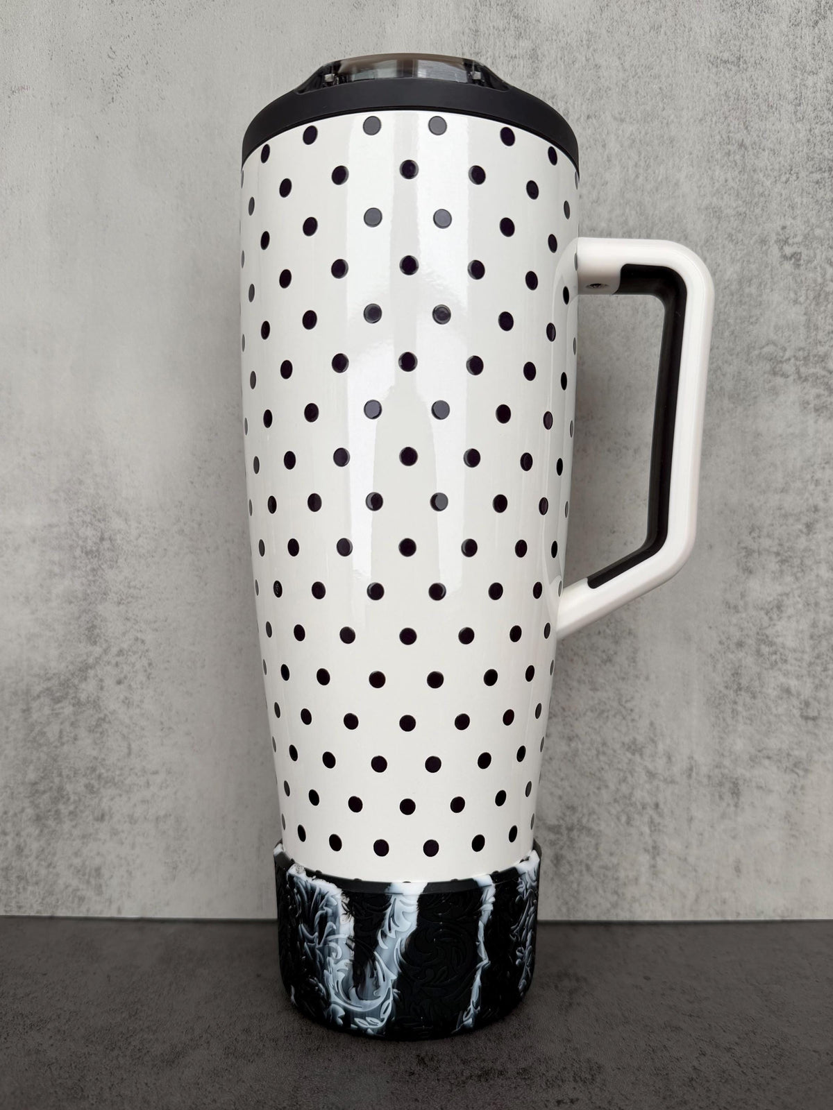 The Baroque Collection - Tuxedo - Silicone Tumbler Boot 20-40oz