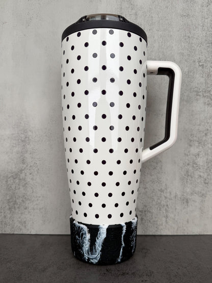 The Baroque Collection - Tuxedo - Silicone Tumbler Boot 20-40oz