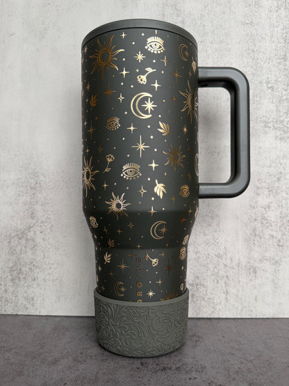 The Baroque Collection - Thyme - Silicone Tumbler Boot 20-40oz