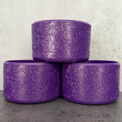 The Baroque Collection - Amethyst - Silicone Tumbler Boot 20-40oz
