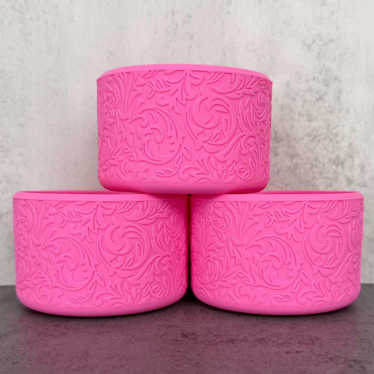 The Baroque Collection - Pixie Pink - Silicone Tumbler Boot 20-40oz