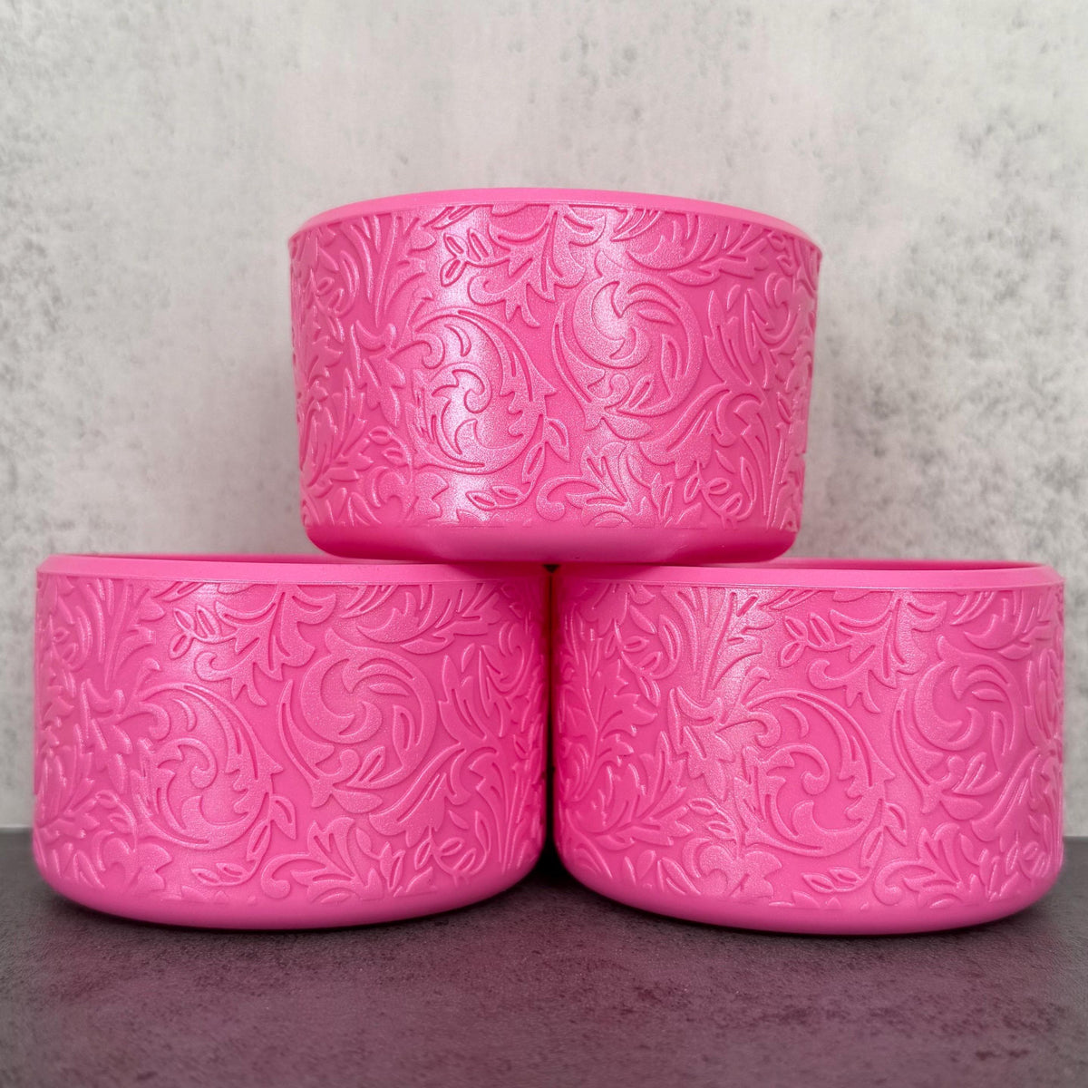 The Baroque Collection - Pixie Pink - Silicone Tumbler Boot 20-40oz
