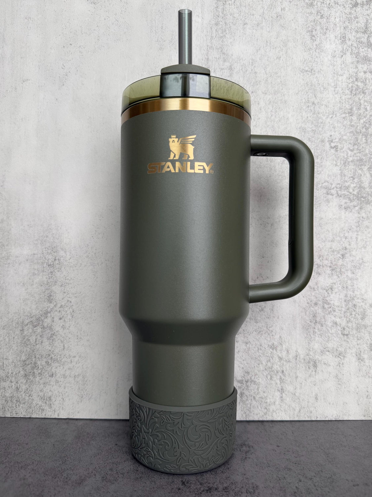 The Baroque Collection - Thyme - Silicone Tumbler Boot 20-40oz