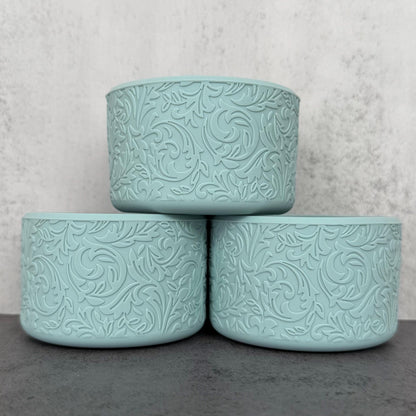 The Baroque Collection - Sea Glass - Silicone Tumbler Boot 20-40oz