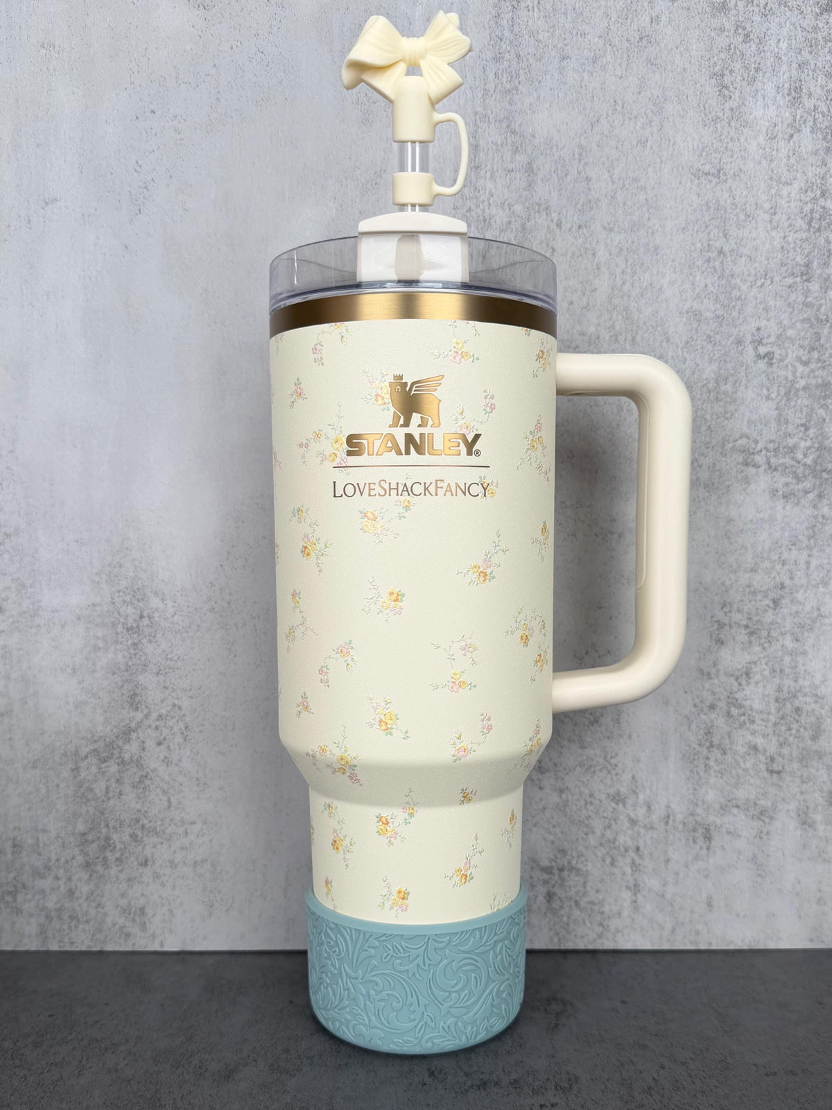 The Baroque Collection - Sea Glass - Silicone Tumbler Boot 20-40oz